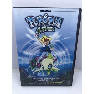 Pokemon 4Ever (DVD, 2011). Featuring The Legendary Celebi & Suicune